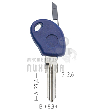 T00GB14RP TP00FI-13P5 GT15RBT0 а/пласт.с мест.п/чип A.ROMEO/LANCIA - Чертеж