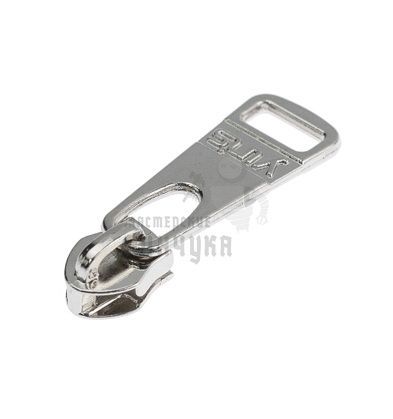 Бегунок для спиральной молнии, тип 5, сумочный N1 цв. никель