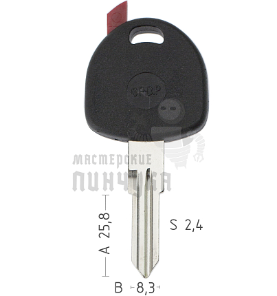 TP00OPDP YM28TE T00YM24P а/пласт.с мест.п/чип Opel