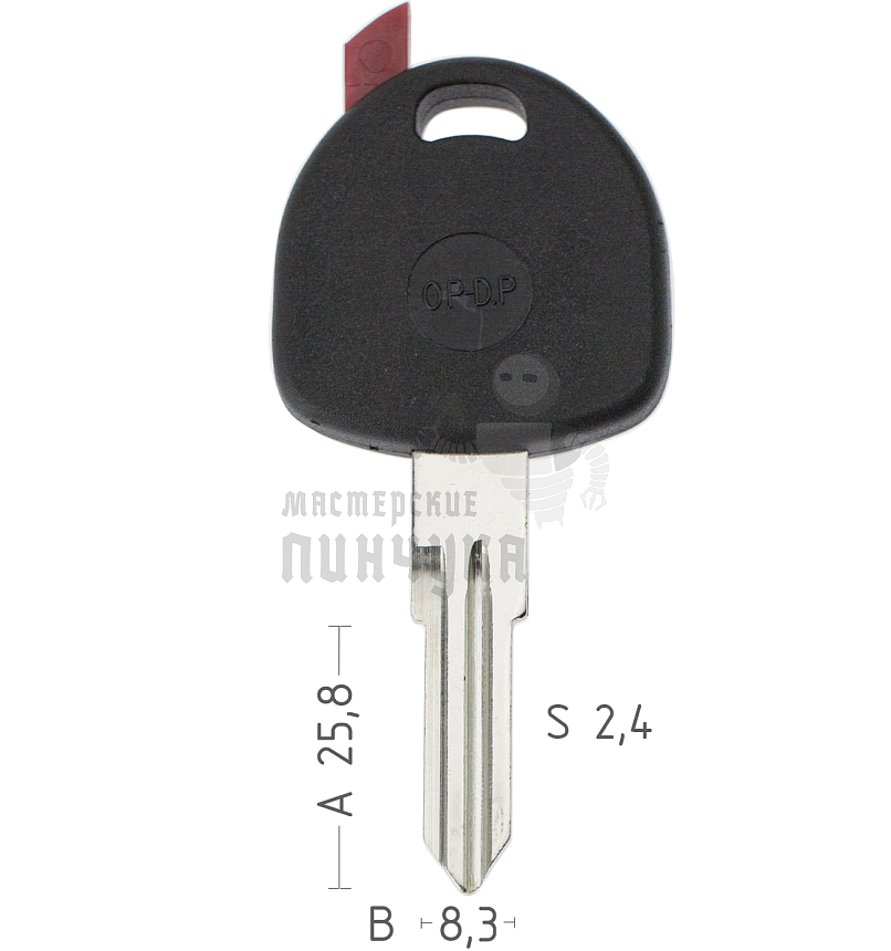 TP00OPDP YM28TE T00YM24P а/пласт.с мест.п/чип Opel