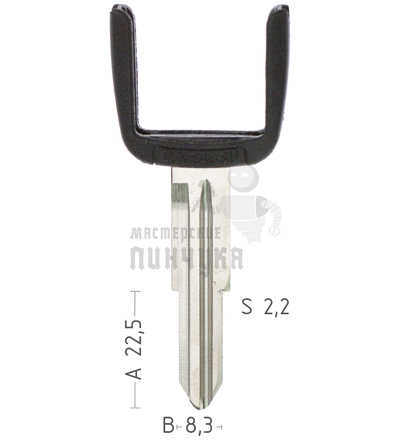 Лезвие DAE48SU рога п/чип Chevrolet