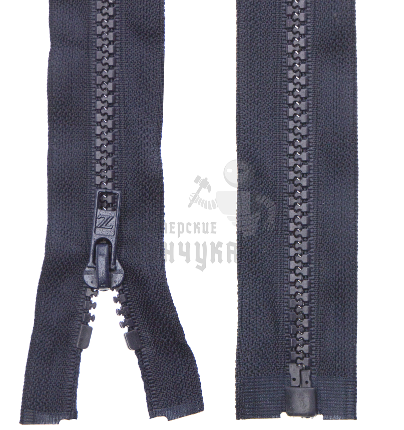 Молния Трактор "BLITZ" "MBT" 80 см Тип 5 разъёмная №318 т.синий