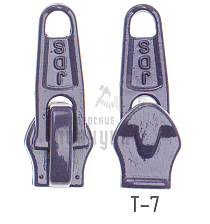 Бегунок  "Judson" т.7 классич. фиолетов 58 - Чертеж