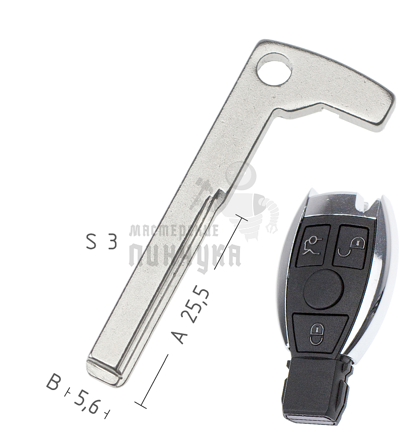 Лезвие  Mercedes  КНР