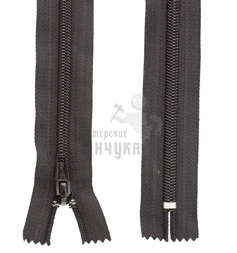 Молния 55см Чёрный