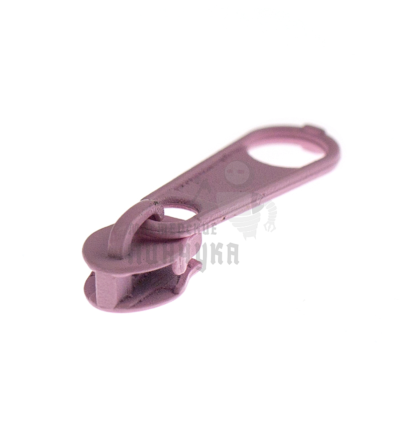 Бегунок для спиральной молнии тип 3 галант цв.134 Розовый