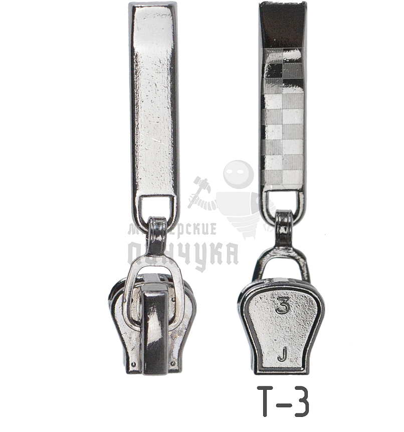 Бегунок "Трактор", тип 3, автомат К-20, цв никель темн.