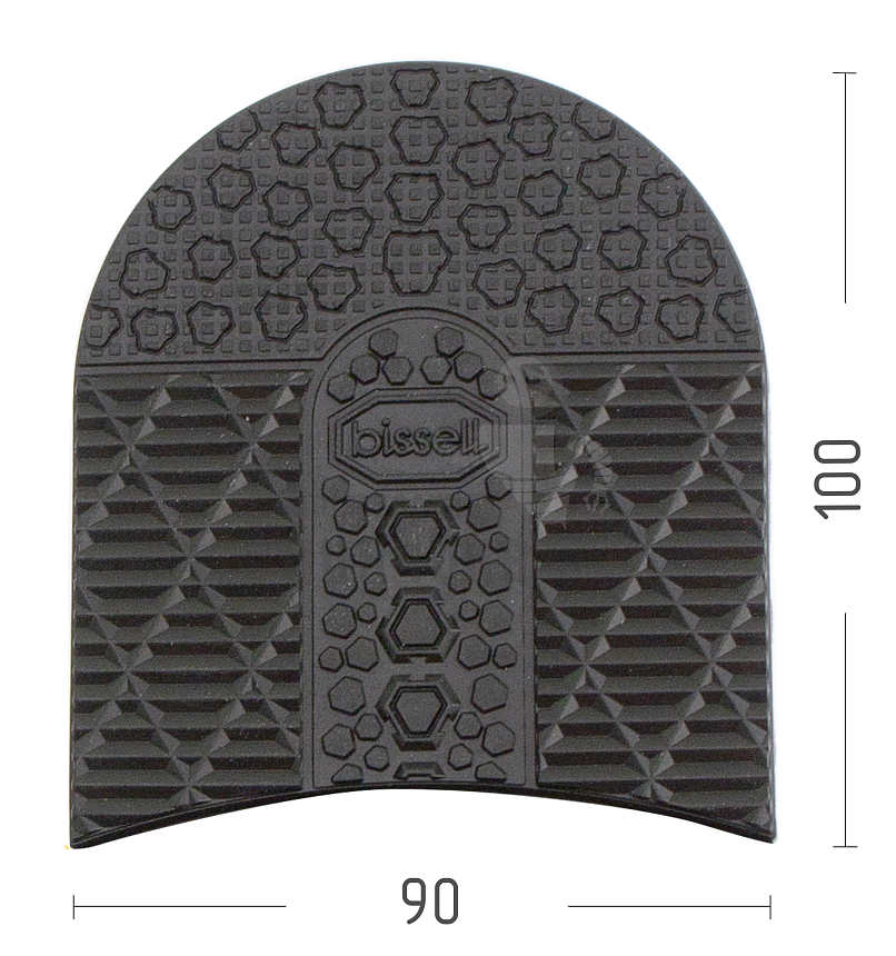 Набойка PILIGRIM RB621L, цв. черный