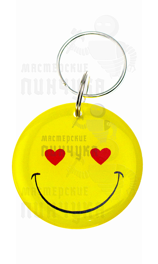 Брелок-Смайлик 35мм RFID 125KHz Прокси.EM-Marin