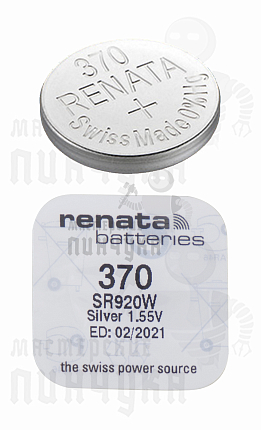 Батарейка часовая RENATA R370 SR920W BL1 (1/10/100)