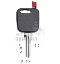 T00KL5P TP00FO-TXP FO10T0 а/пласт.с мест.п/чип FORD - Чертеж