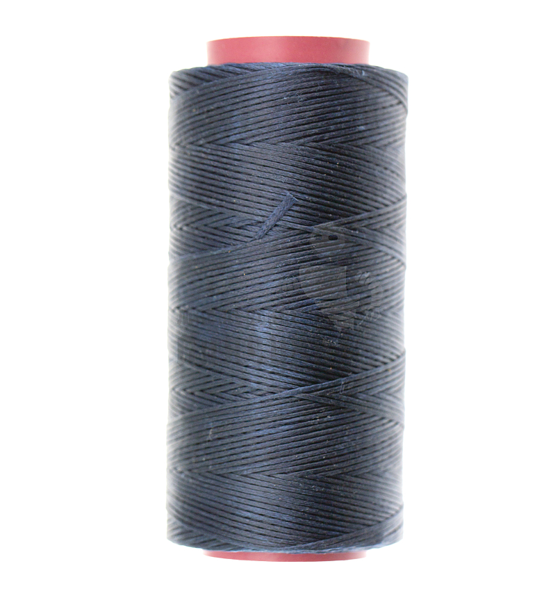 Нитки прошив.вощеные 150D-200м, темно-синий