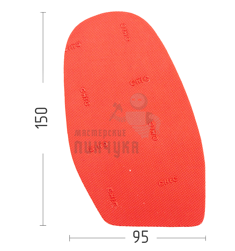 Профилактика форм. "Chic" жен. 1,8мм красная