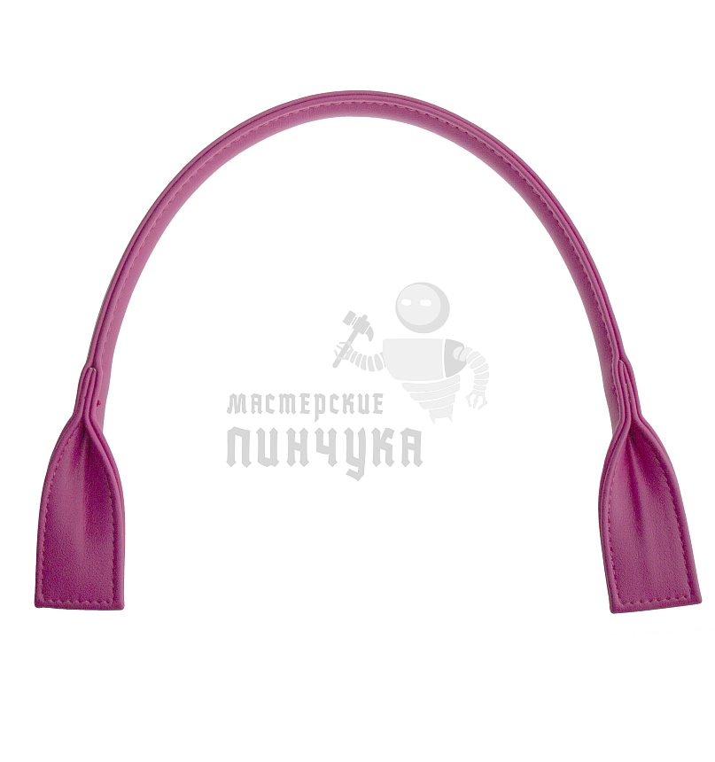 Ручка сумочная кругл.широк. 53см цв.фуксия