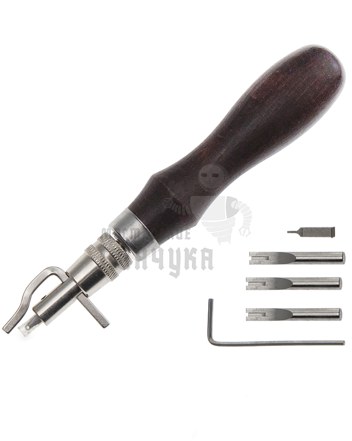 Канавкорез многофункциональный с деревянной ручкой