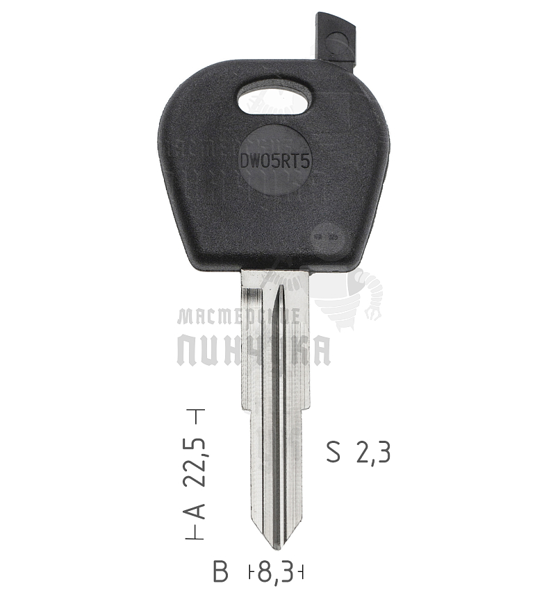 T00DW1RPA TP00DAE-4D.P2 а/пласт.с мест.п/чип DAEWOO