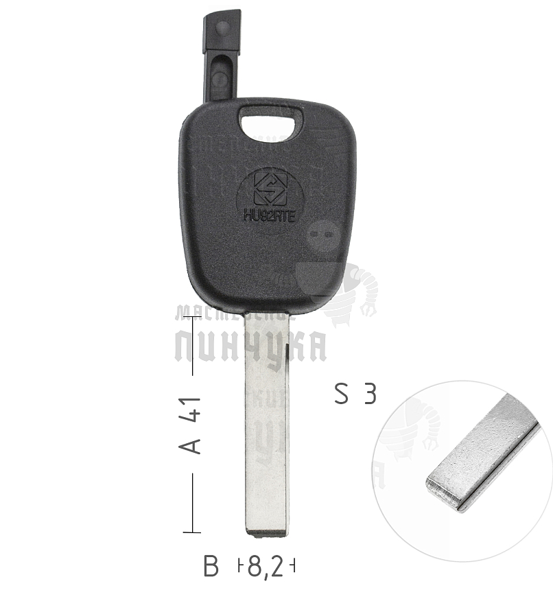 TP00BM6P HU92RTE T00HF70P а/пласт.с мест.п/чип BMW