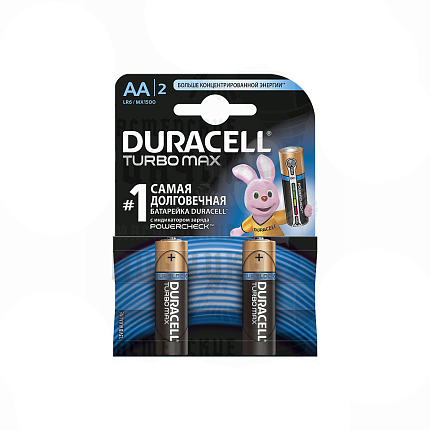 Батарейка DURACELL LR6 BL2 (2/40)