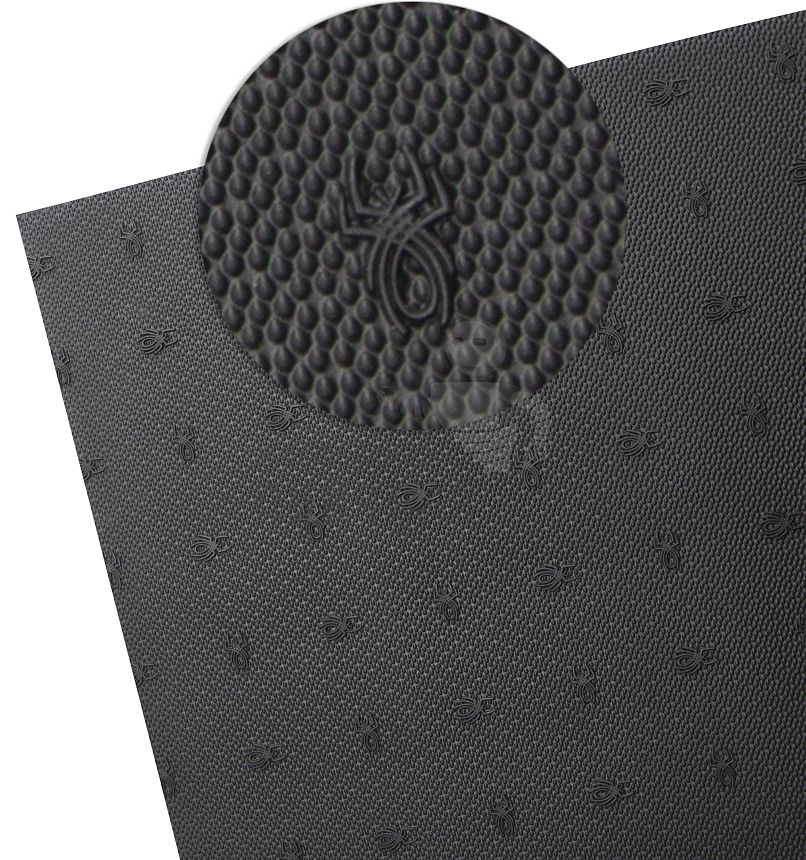 Лист набоечный "СПАЙДЕР-СУПЕР" (Паук) 56х43х6мм цв.черный