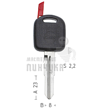 T00SZ10RP TP00SUZU-8P1 SZ11RT0 а/пласт.с мест.п/чип SUZUKI - Чертеж