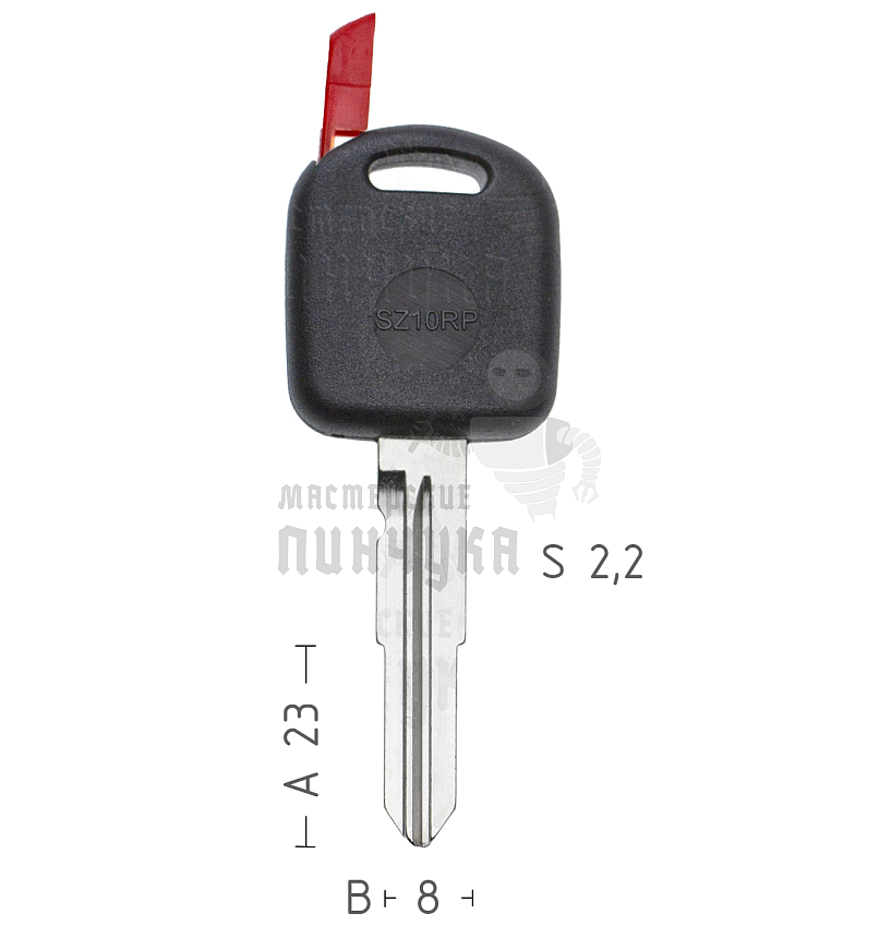 T00SZ10RP TP00SUZU-8P1 SZ11RT0 а/пласт.с мест.п/чип SUZUKI