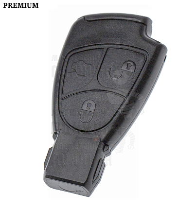 Корпус ключа HU116 3 кнопки 2 MERCEDES // КНР