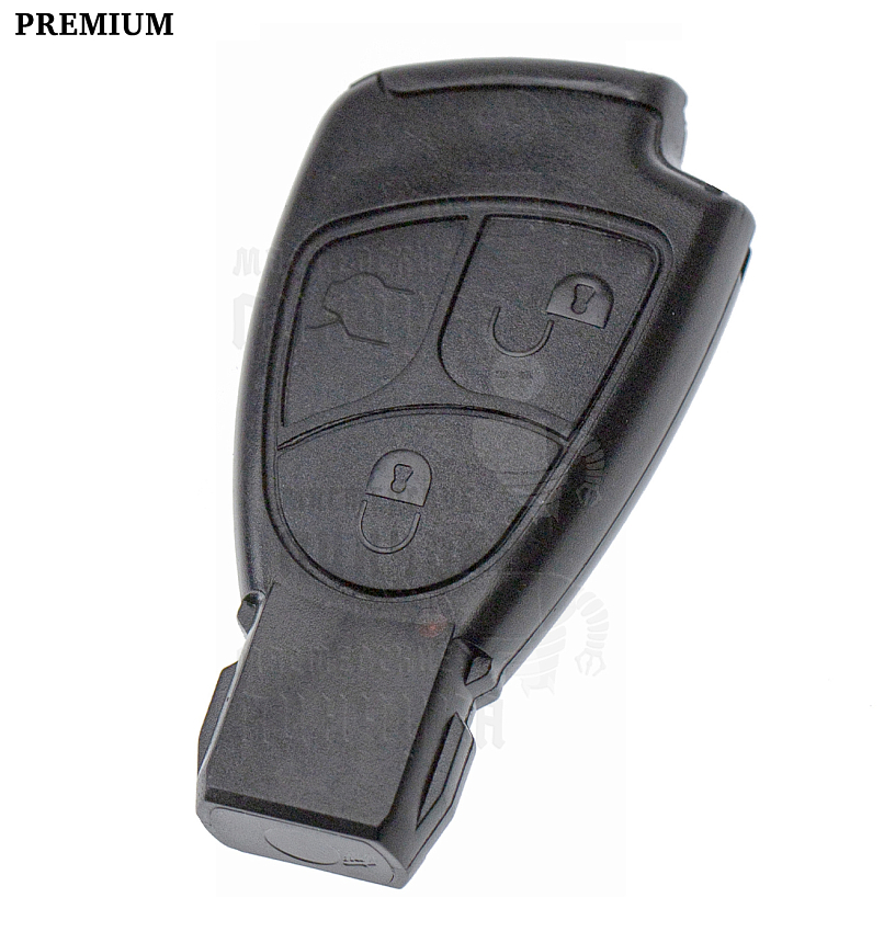 Корпус ключа HU116 3 кнопки 2 MERCEDES // КНР