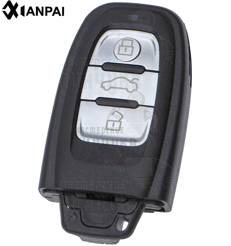 Корпус ключа HU-HAA.P1 HU66 HF55P65 3 кнопки AUDI КНР