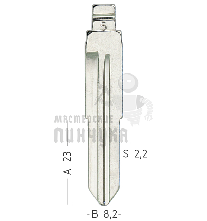Лезвие №5  GM-15D GM24R GM14L GM17R GM/ CHANGAN КНР