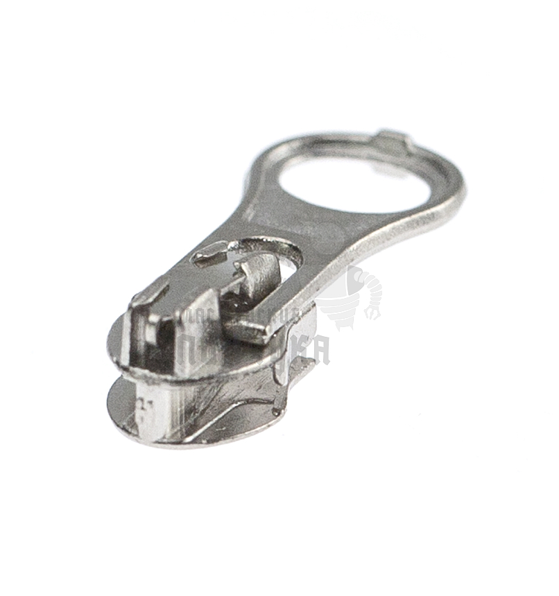 Бегунок для спиральной молнии тип 3 автомат ГРУША цв никель 