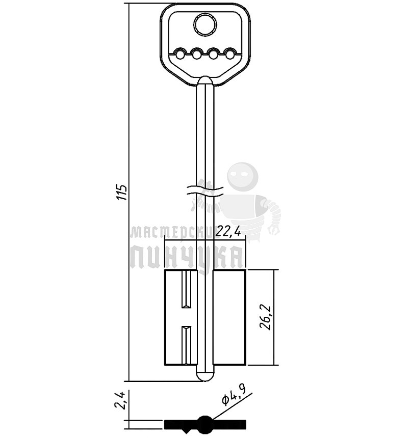 SEN2D (силумин)