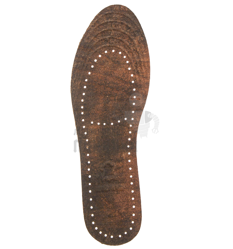 Стельки из натуральной кожи, р-р 35-46, цв.бежевый