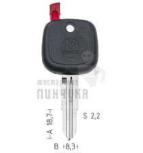 T00DS3RP TP00DAI-3.P1 DH5RT0 а/пласт.с мест.п/чип DAIHATSU - Чертеж