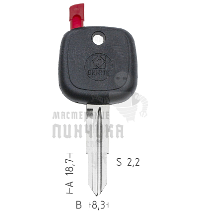 T00DS3RP TP00DAI-3.P1 DH5RT0 а/пласт.с мест.п/чип DAIHATSU