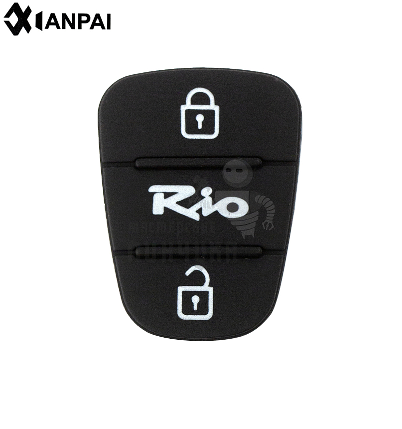 3 кнопки Резиновые для выкидушек KIA Rio КНР