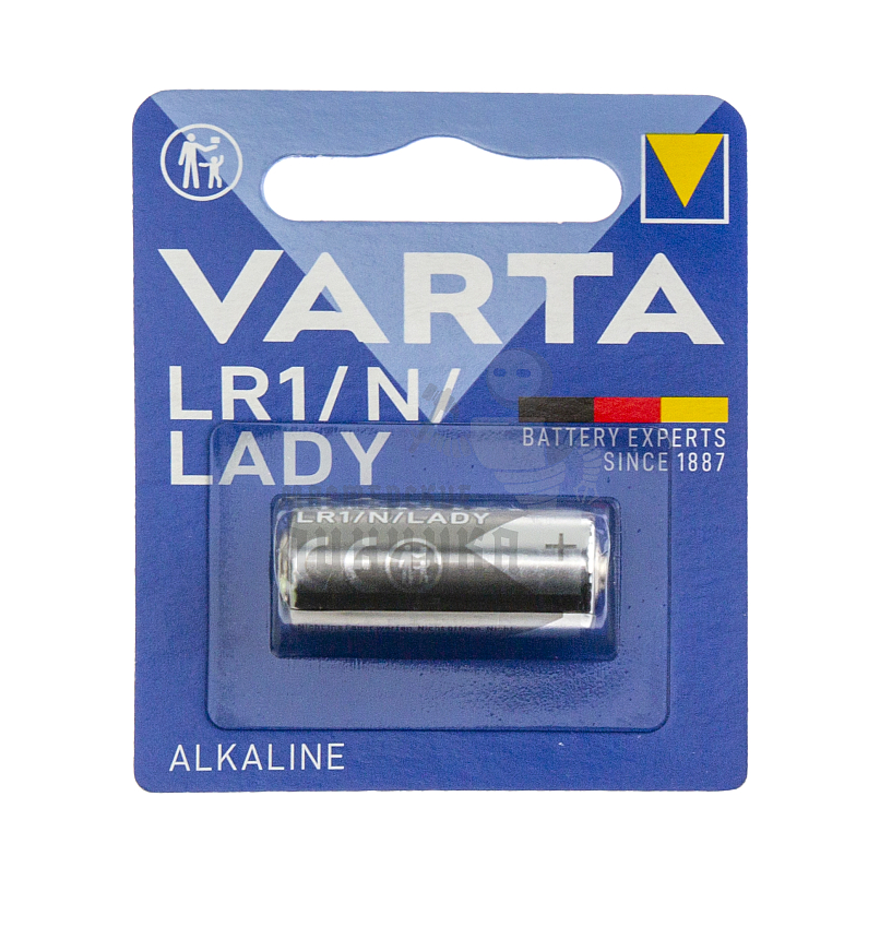 Батарейка VARTA LR1 N Lady BL1 (1/10/100)