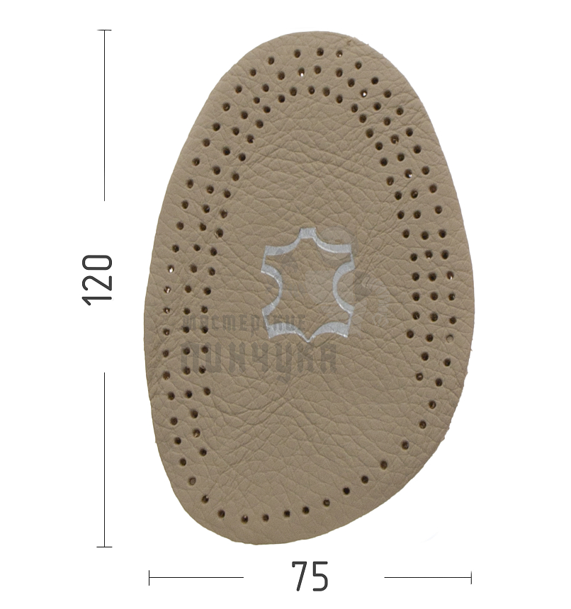 Полустельки из натуральной кожи, р-р 35-40, цв.бежевый