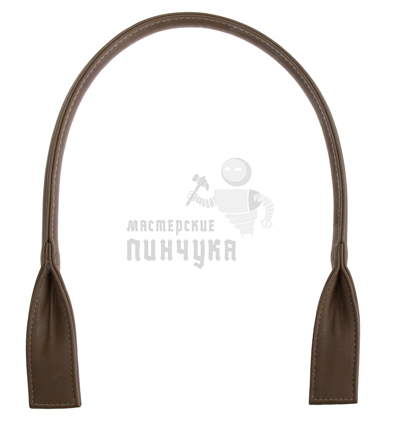 Ручка сумочная круглая с широким креплением 70см Китай Темный тропик