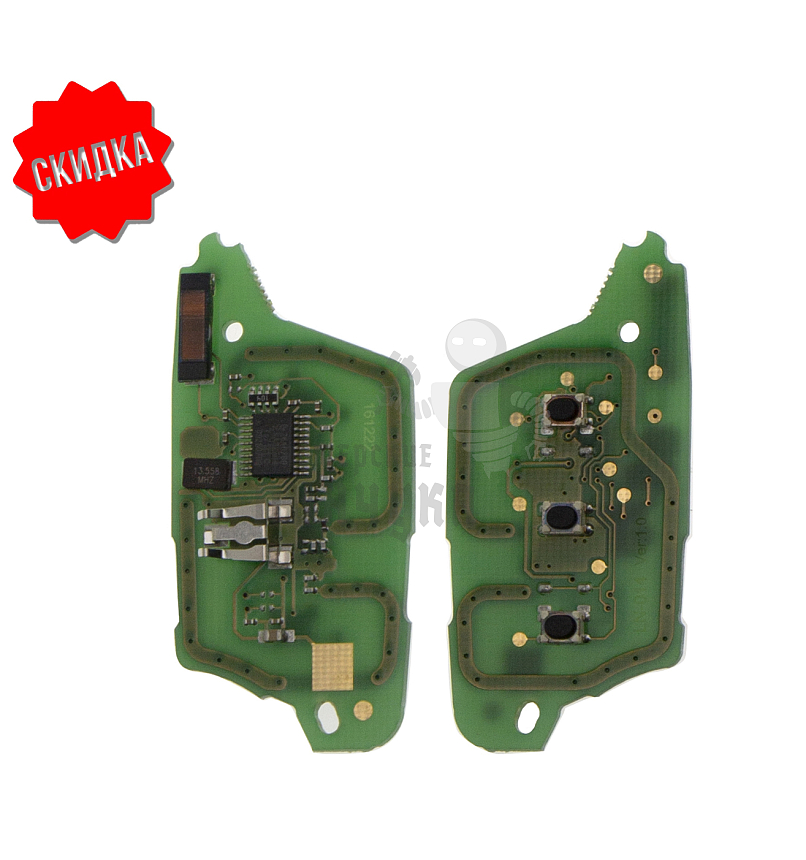 Плата RENAULT 3кн 433Mhz (LN-014) ASK/FSK