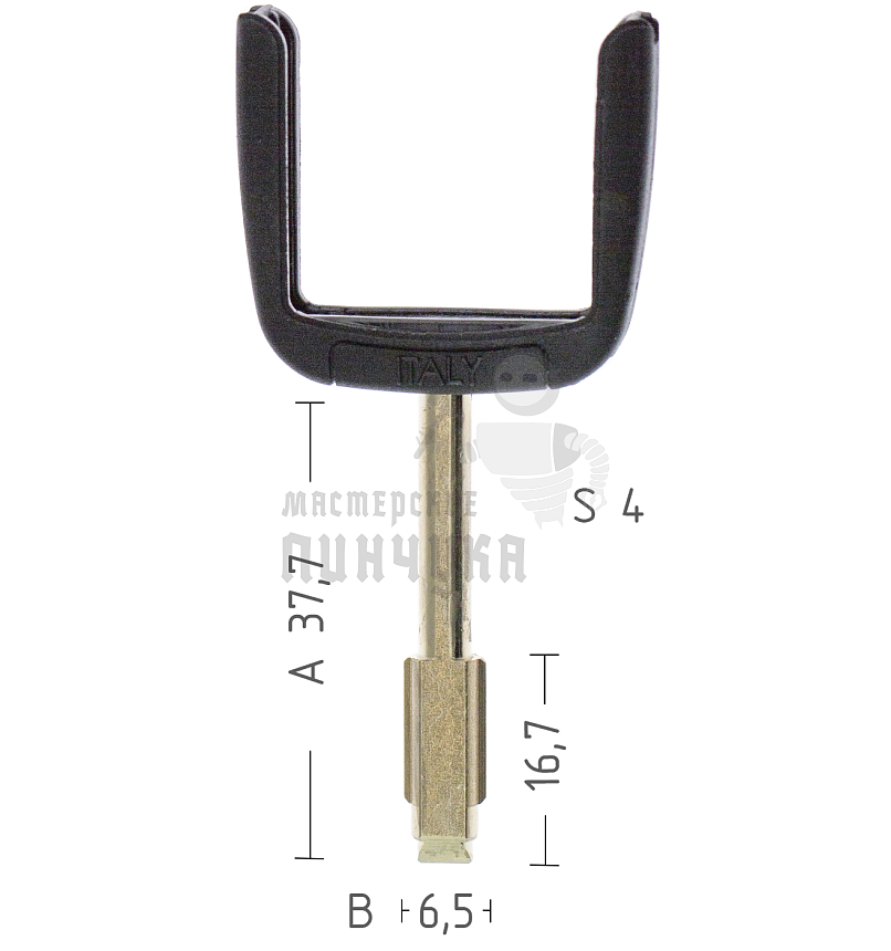 Лезвие JA2U рога п/чип Jaguar