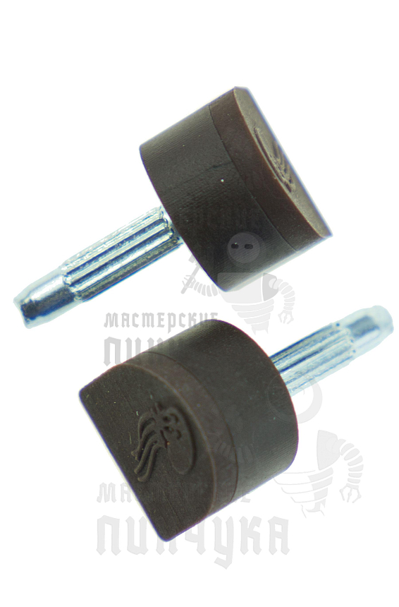 Набойки со штырём Октопус, 11, коричневые