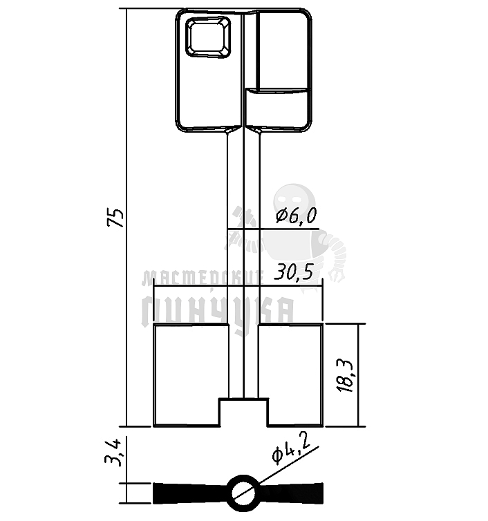 RUB3D (желтый)