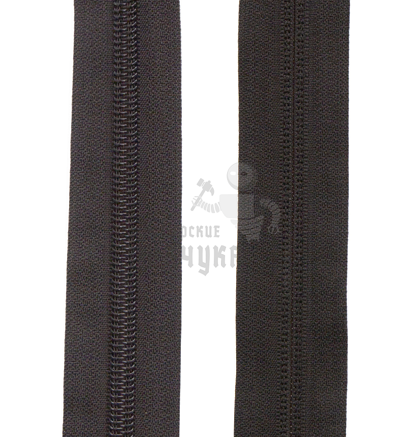 Молния-рулон Т7 "Judson" №Y14 №09 цв.серо-черный