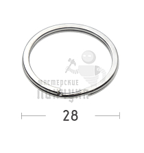 КОЛЬЦО 28D ПЛОСКОЕ  - Чертеж