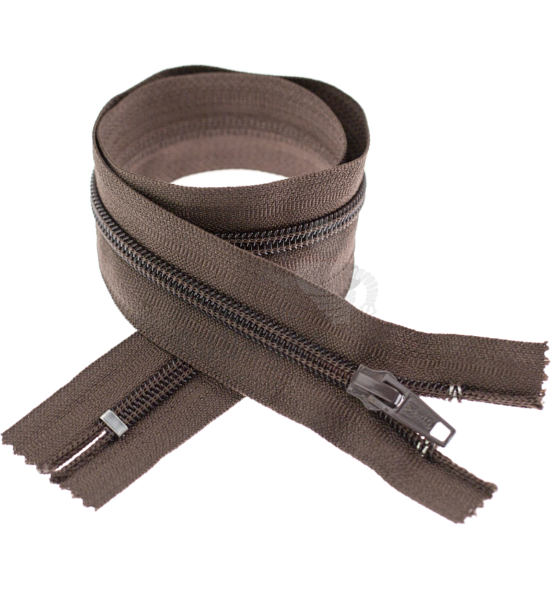 Молния 55см Коричневый