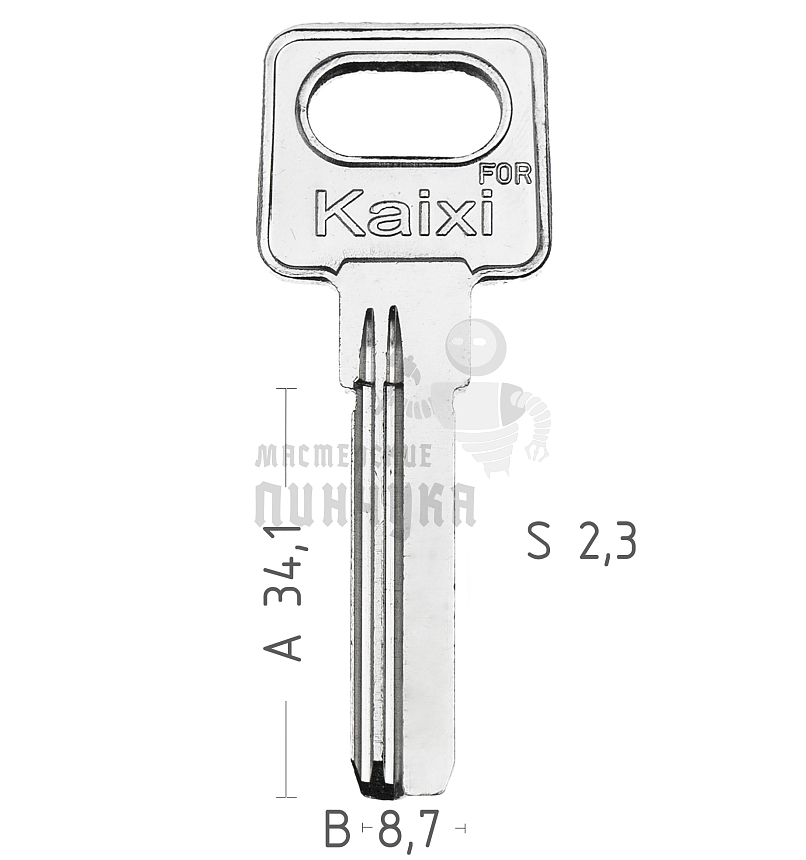 KAIXI-1D ЛЕВ. 2 ПАЗА (9.0×34ММ) КНР