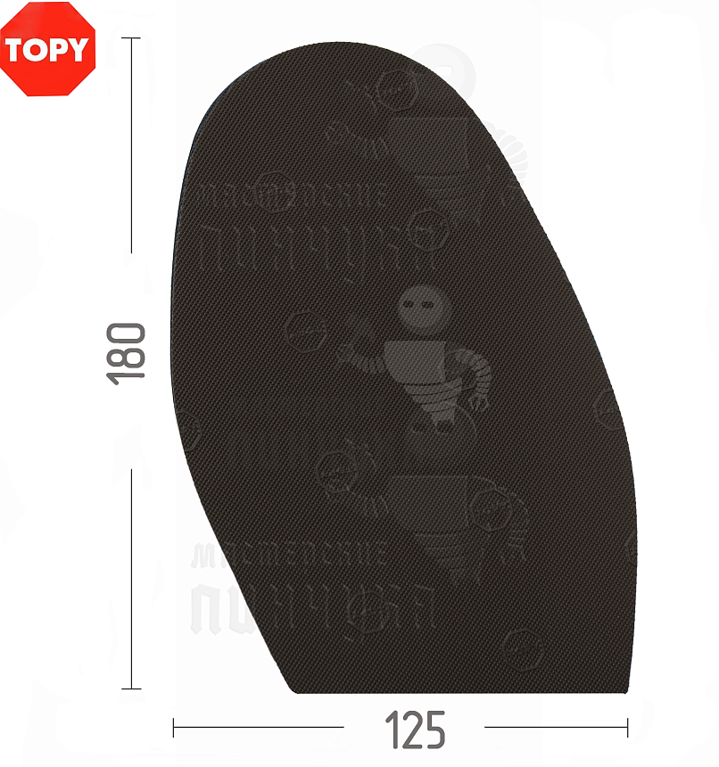 Проф. формованная Topy Elysee 1.5мм H2 Коричневый