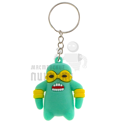 Брелок для ключей "FUGGLER", цв.бирюзовый
