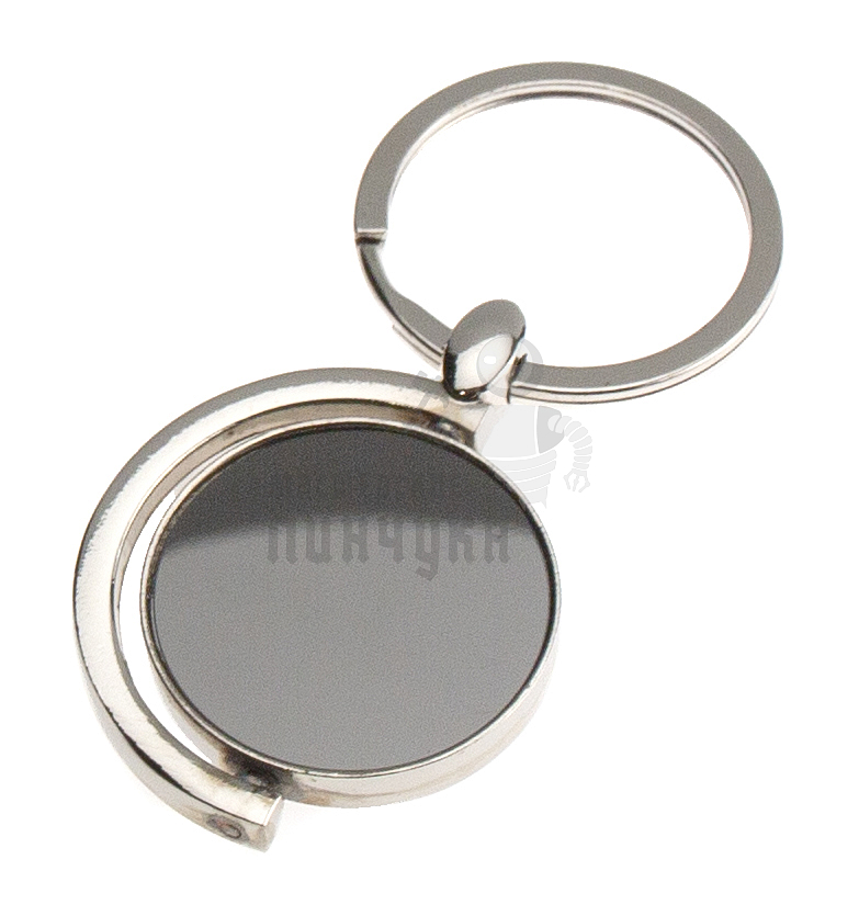 Брелок для ключей "Черный круг"
