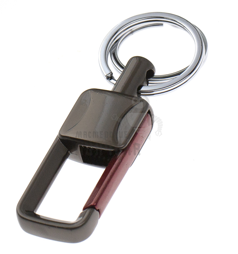 Карабин с двумя кольцами для ключей